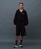 Minasu Waffle Sweat Training Bermuda Pants_Black