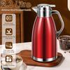 2.3L Coffee Thermal Kettle Stainless Steel Vacuum Flasks Office Thermos Bottle Insulation Tea Pot Kettle Hot Water Thermos Pot