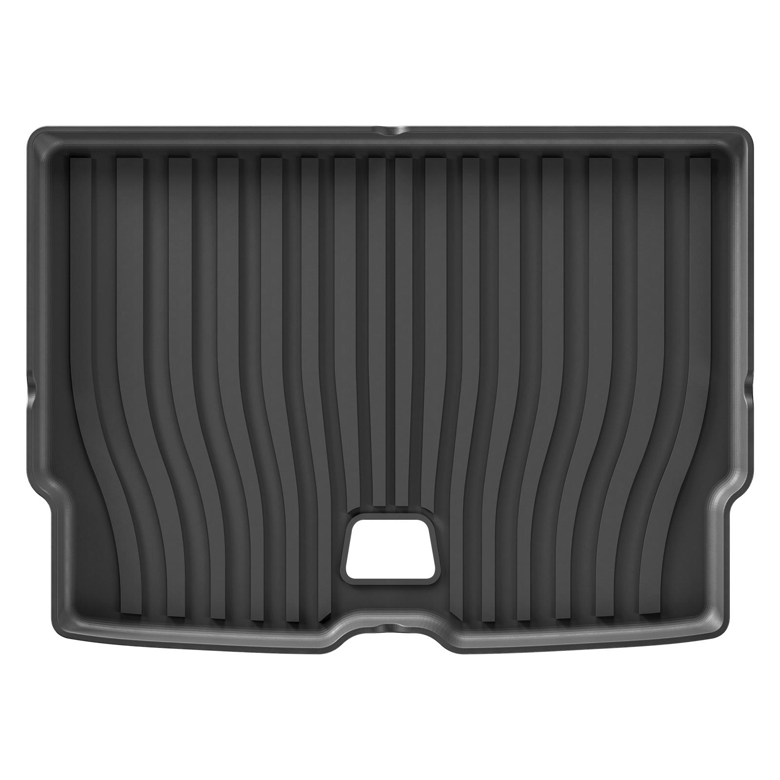 

для Volvo EX30 2024 2025 Автомобильные коврики Коврик в багажник Накладка на багажник TPE 3D Коврик для ног Водонепроницаемый Без запаха Комплект поддонов ЧЕРНЫЙ