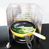 3 Sided Splatter Guard Kitchen Splatter Shield Foldable Oil Proof Plate Board Aluminum Foil Oil