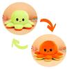 Flipped Octopus Doll Flipped Octopus Octopus Plush Toy Double-Sided Flipped Doll Reversible Octopus