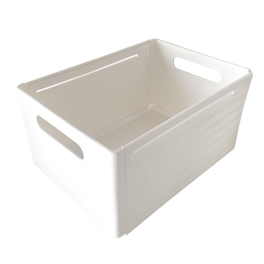 Organizador de Cocina Extensible 20x28-48x15 cm | Nyana Home | Polipropileno | Ideal para Cajones y Encimeras | Blanco