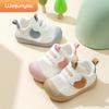 Summer Mesh Breathable Toddler Sandals - Boys & Girls, Soft Sole, Ideal for One-Year-Olds