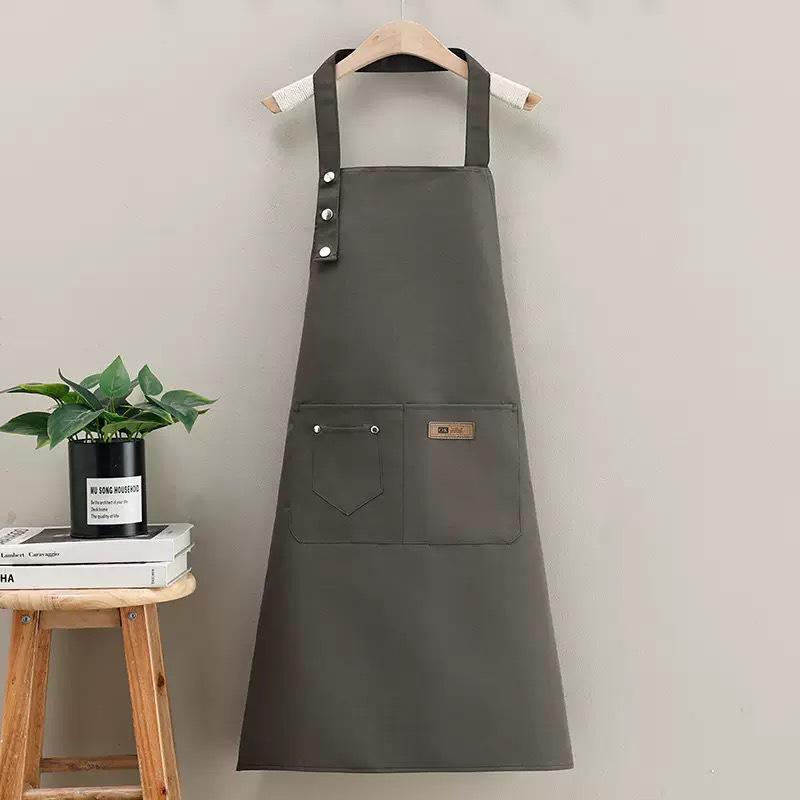 Unisex Fashionable Waterproof Polyester Apron with Custom Printing for Kitchen and Catering 70*80CM Waterproof
