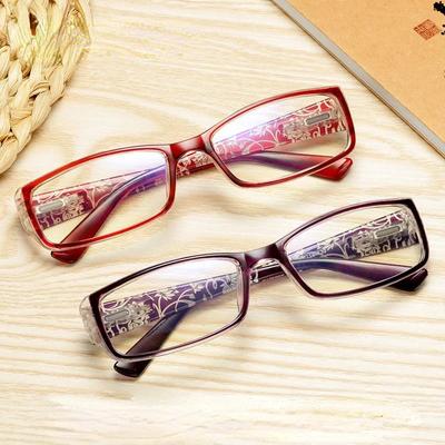 Lunettes de lecture œil de chat pour femmes Rétro Lunettes presbytes Motif Branches de lunettes Monture en résine Dioptrie +1.0 +1.5 +2.0 +2.5 +3.0 +3.5
