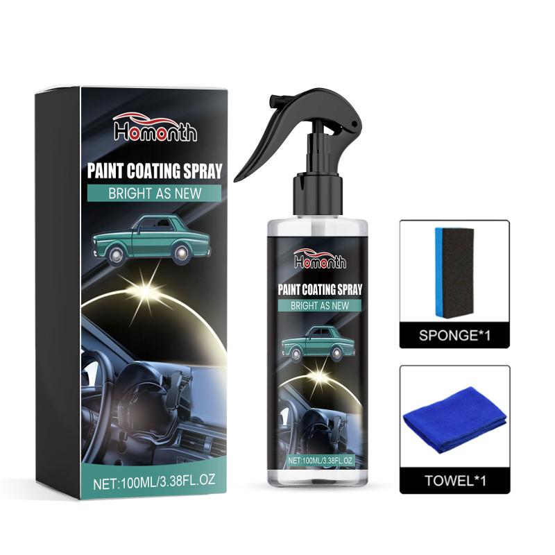 Professional Car Interior Cleaner Kit Restores Shine on Plastic Leather Dashboard and Seats UV Protection for Auto Enthusiasts
