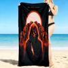 1Pc Moonlit Ghostly Choir Beach Towel, Quick Dry, Multi-Use for Beach Pool Gym Yoga Home Travel, Christmas, Halloween, Xmas Gift M929173