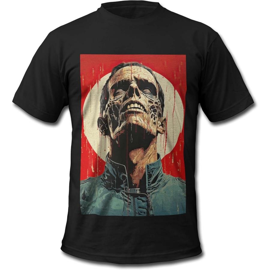 Bands and Bones The Living Dead 2 Zombie Tribute Men s T-Shirt XXXXXL разноцветный