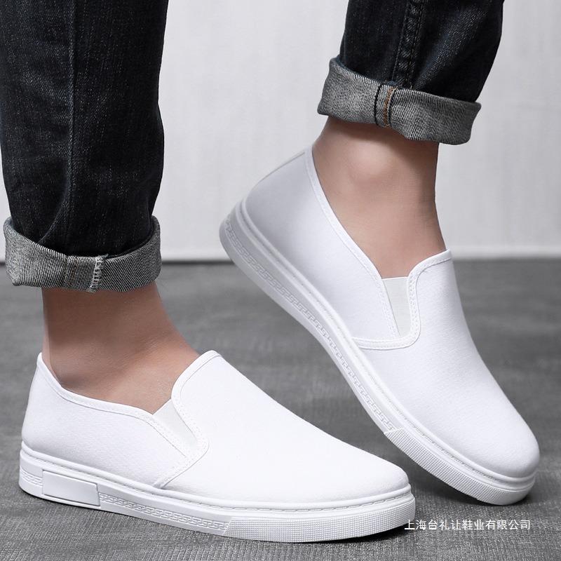 Nurse shoes men's soft-soled breathable non-slip shoes white shoes hospital casual men's white men's medical work cloth shoes