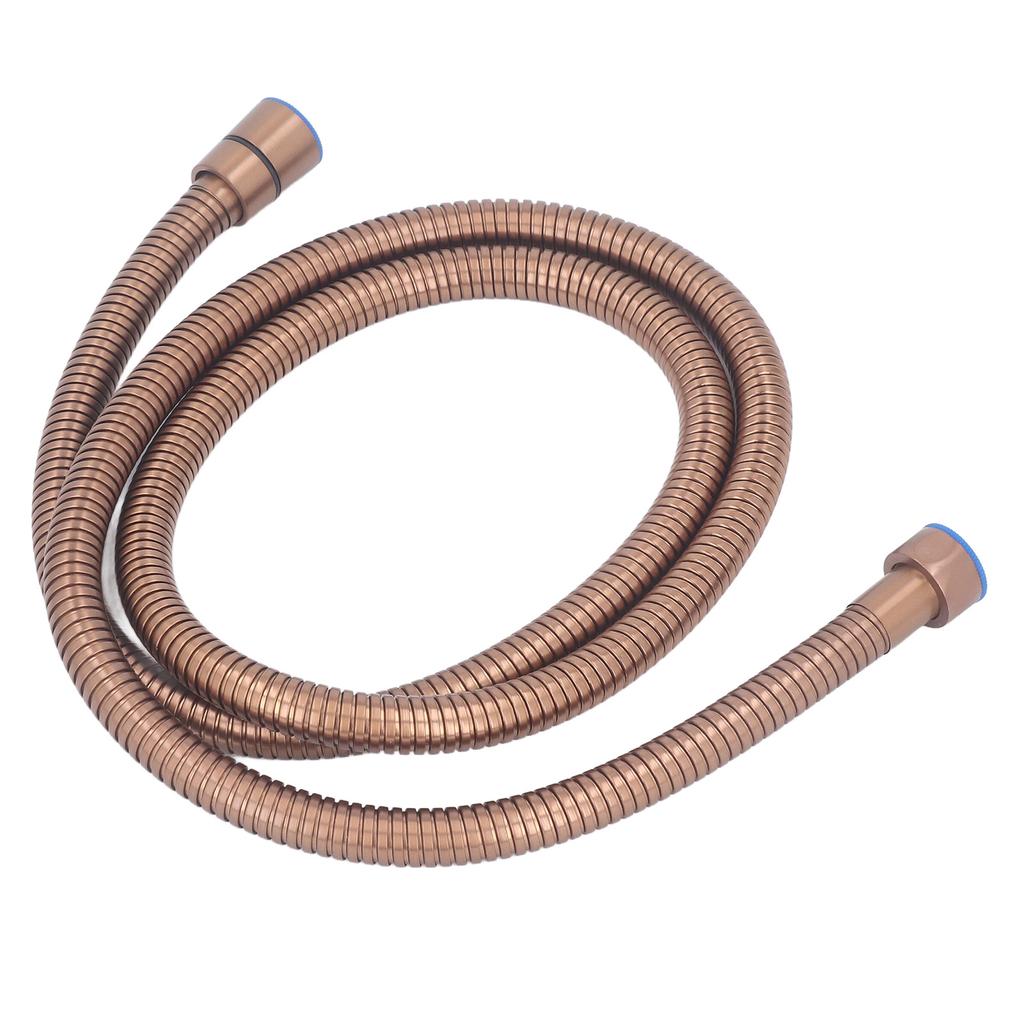Shower Hose Cold Hot Dual Control Stainless Steel Flexible Pipe for Bathroom Water Heater 1.5 Meter