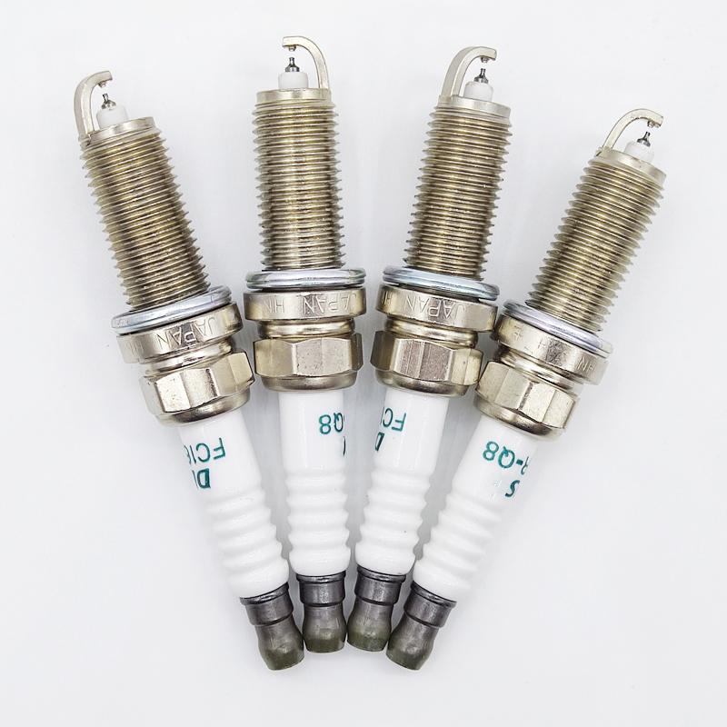 4 pezzi 90919-01285 DILKAR8J-9G Candela di accensione all'iridio per Toyota Corolla CHR Levin 1.2T 14mm 90919 01285 DILKAR8J9G