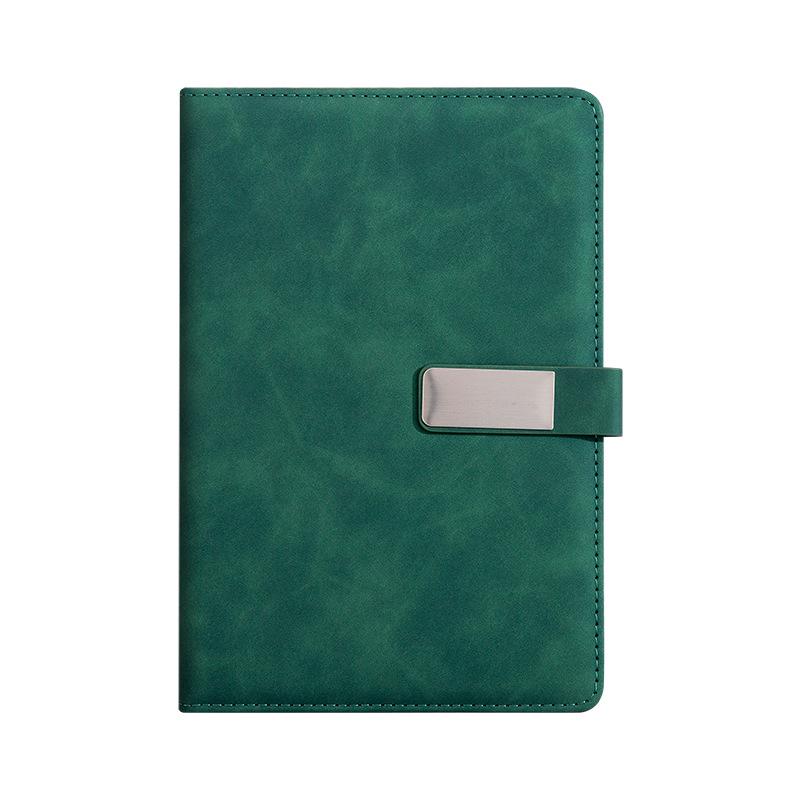 Custom Logo A5/B5 Leather Notebook Gift Set for Office Meetings