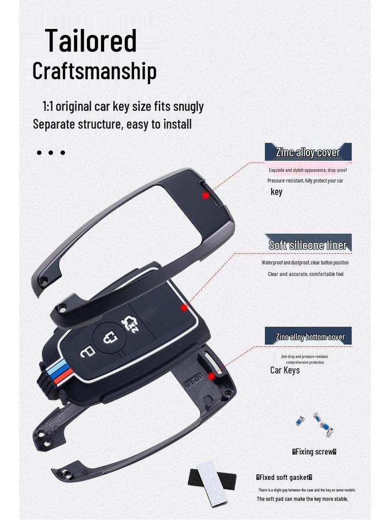 Lincoln Key Case for Corsair, Navigator, Aviator, and Mainland Models