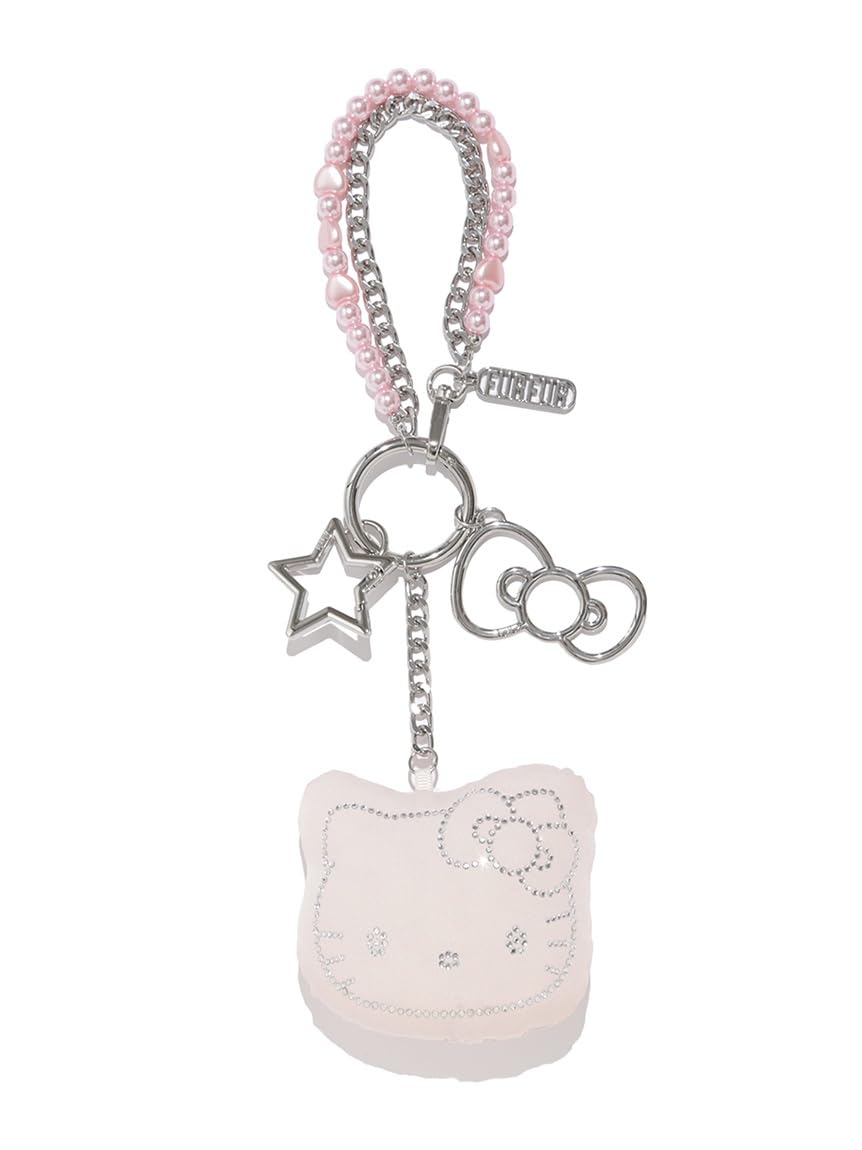 

FurFur HELLO KITTY Original Crystal Charm RWGG261507 Women s Pink Free Size
