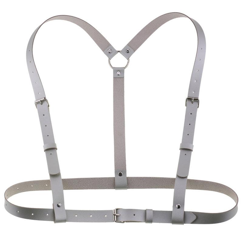 Women Sexy Garters faux Leather Women Body Bondage Cage Sculpting Harness Waist Belt Straps Suspenders Goth Harajuku Belt