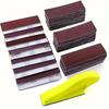 Micro Sander, Small Sanding Tool with 70Pcs Sandpaper, Hand Sanding Block for Wood Polishing