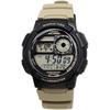 Casio World Time Digital Men's Watch AE-1000W-5AV Black Green Color Overseas Model