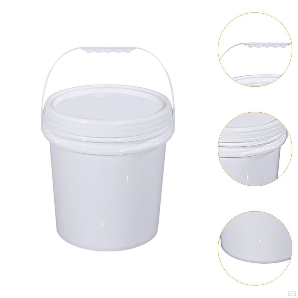 Container for Paint , Versatile Storage Bucket Garage Use