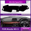 Right-Hand Drive Sunshade Mat for 2016-2024 Mazda MX-5 Console Dashboard