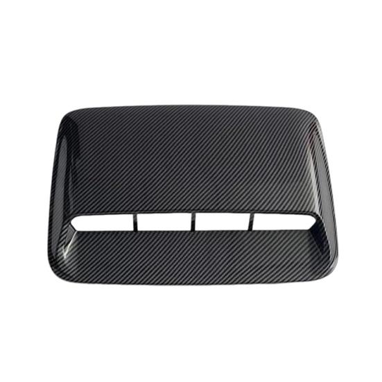 Car Hood Scoop Sticker ABS Fake Air Vent for Exterior Decoration Universal Fit Sporty