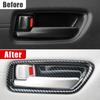 For Toyota Corolla Cross Xg10    2024 2025 Hybrid Car Inner Door Handle Bowl Cover Trim 3d Trims Accessories