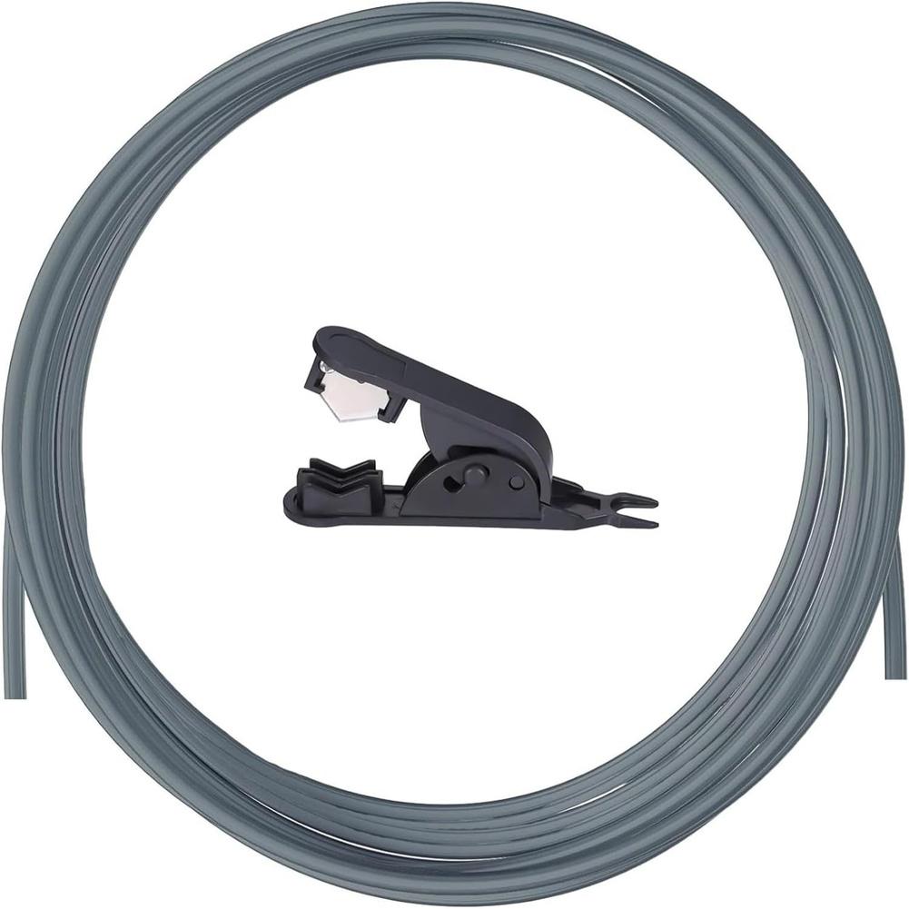 10m Replacement PTFE Tube for 3D Printer Filament Feeding Designed for Reduced Friction and Enhanced Durability