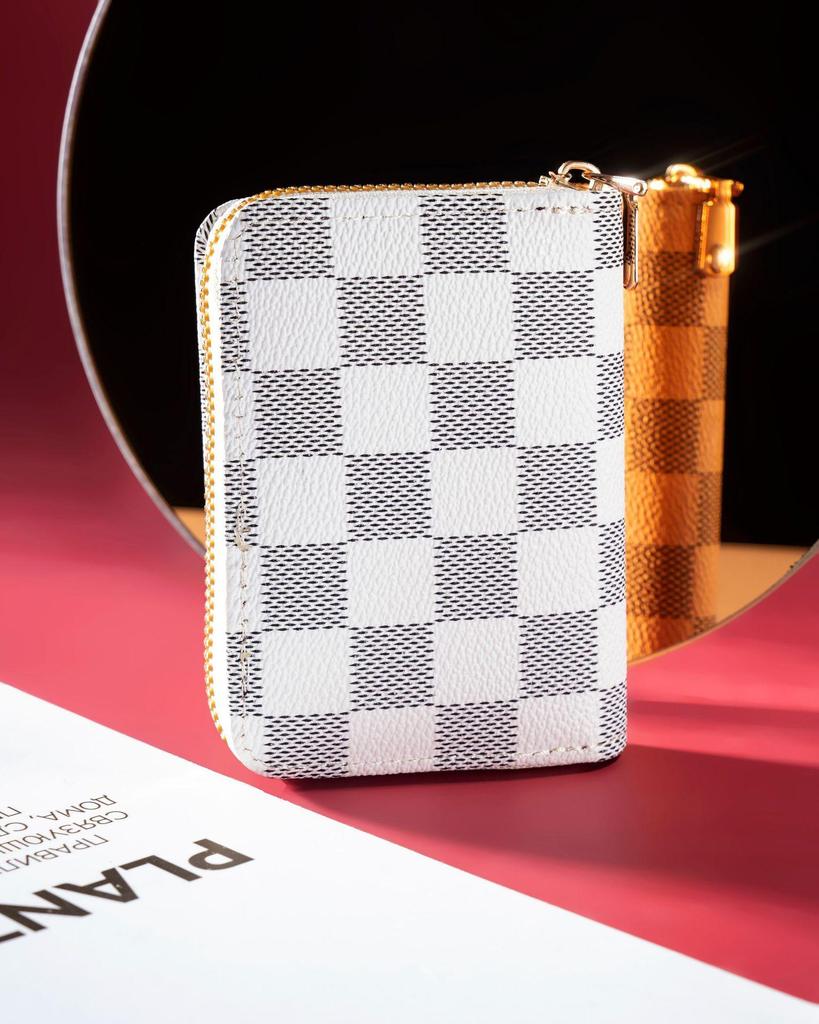 Women's & Men's Large Capacity Anti-Demagnetization Accordion Card Holder with Multi-Card Slots and ID Clip