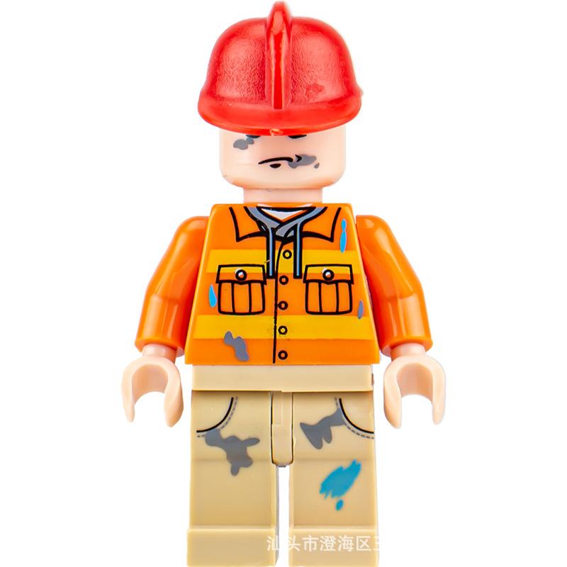 Ninja Warrior Superhero Military Doll Building Block Toy