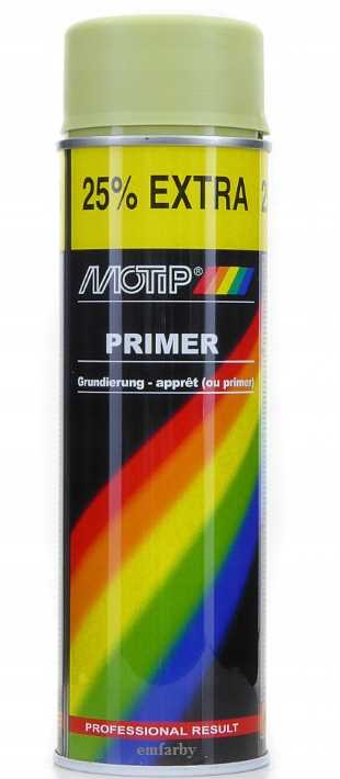 Motip Primer Acrylic Primer Yellow 500Ml 04053