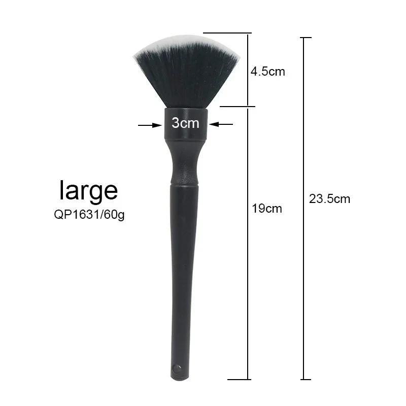 Ultra Soft Synthetic Bristles Detail Brush Car Interior Dash Dusting Brush Automatic Cleaning Tool