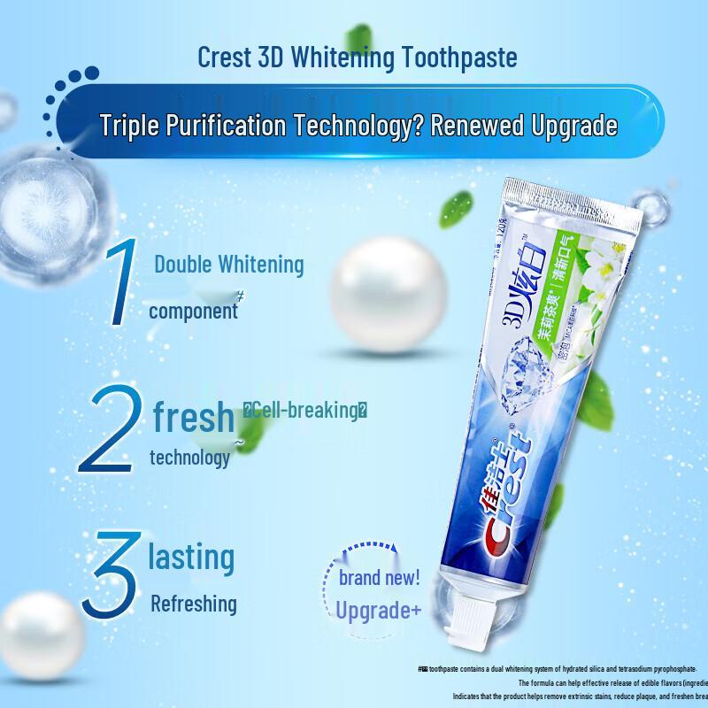 Crest 3D White Charcoal Whitening Toothpaste