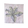 NINA SOLOR Starry Iris Double-Sided Jacquard Silk Scarf
