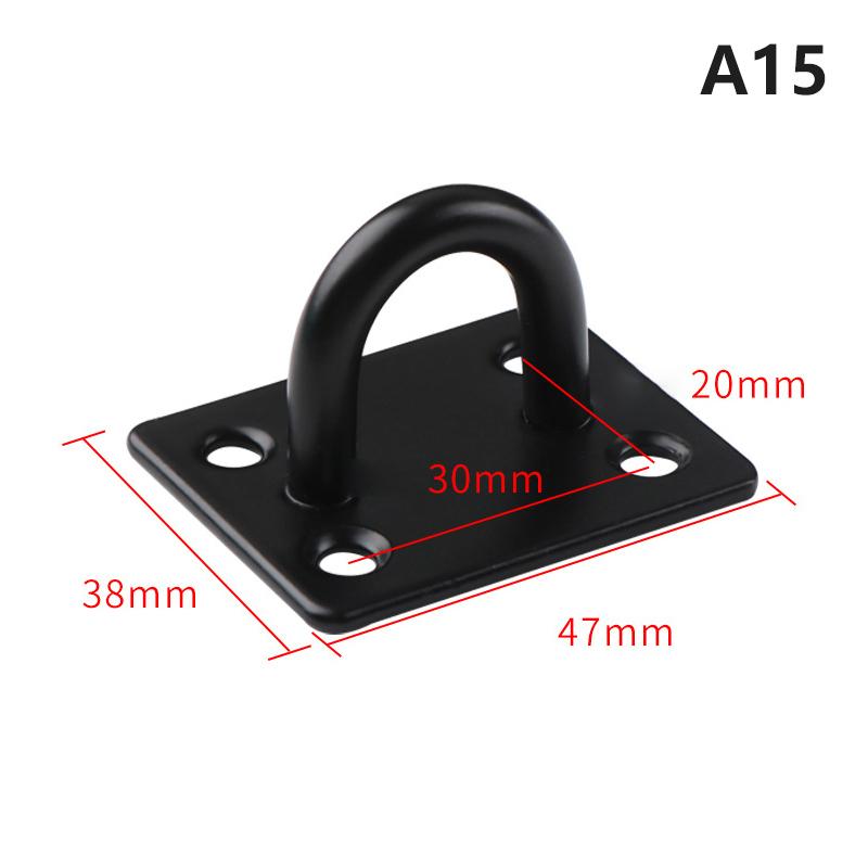 Haczyk Koronowy Ścienny Haczyk Sufitowy Okucia Stal Nierdzewna Płytka Oczkowa Prostokątna Płytka Oczkowa Metalowa Klamra Pierścieniowa Haczyk Klamra Pokładowa Klamra