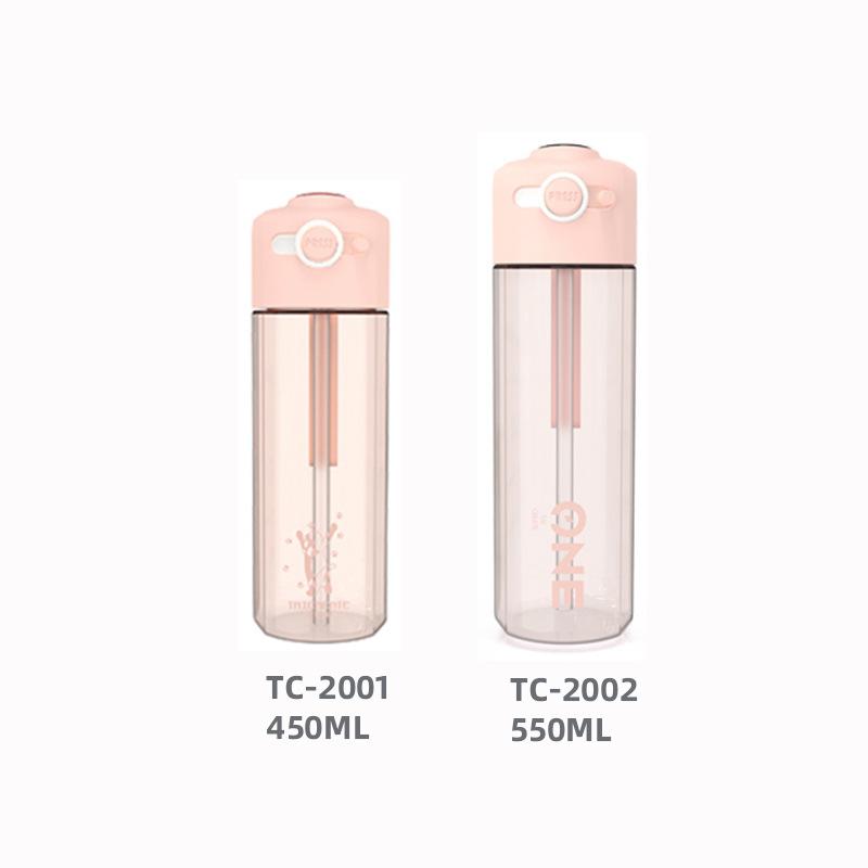 

Спортивная чашка 450 мл550 мл, стакан для питья на открытом воздухе, стакан для взрослых, студентов, детская соломенная чашка, пластиковый портативный 450ML1PCS