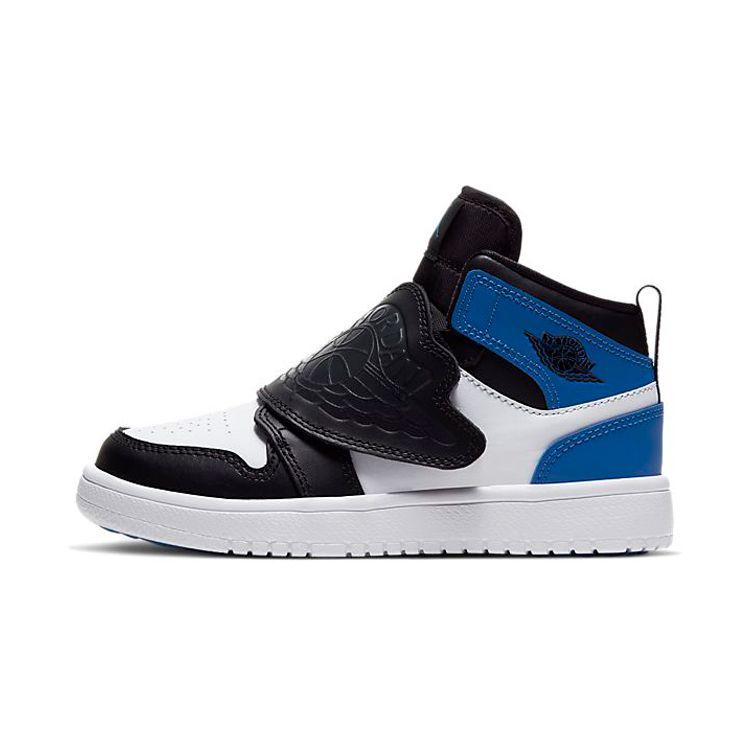 

Air Jordan Sky Jordan 1 PS Sport Blue Детские кроссовки Белый Черный BQ7197-115