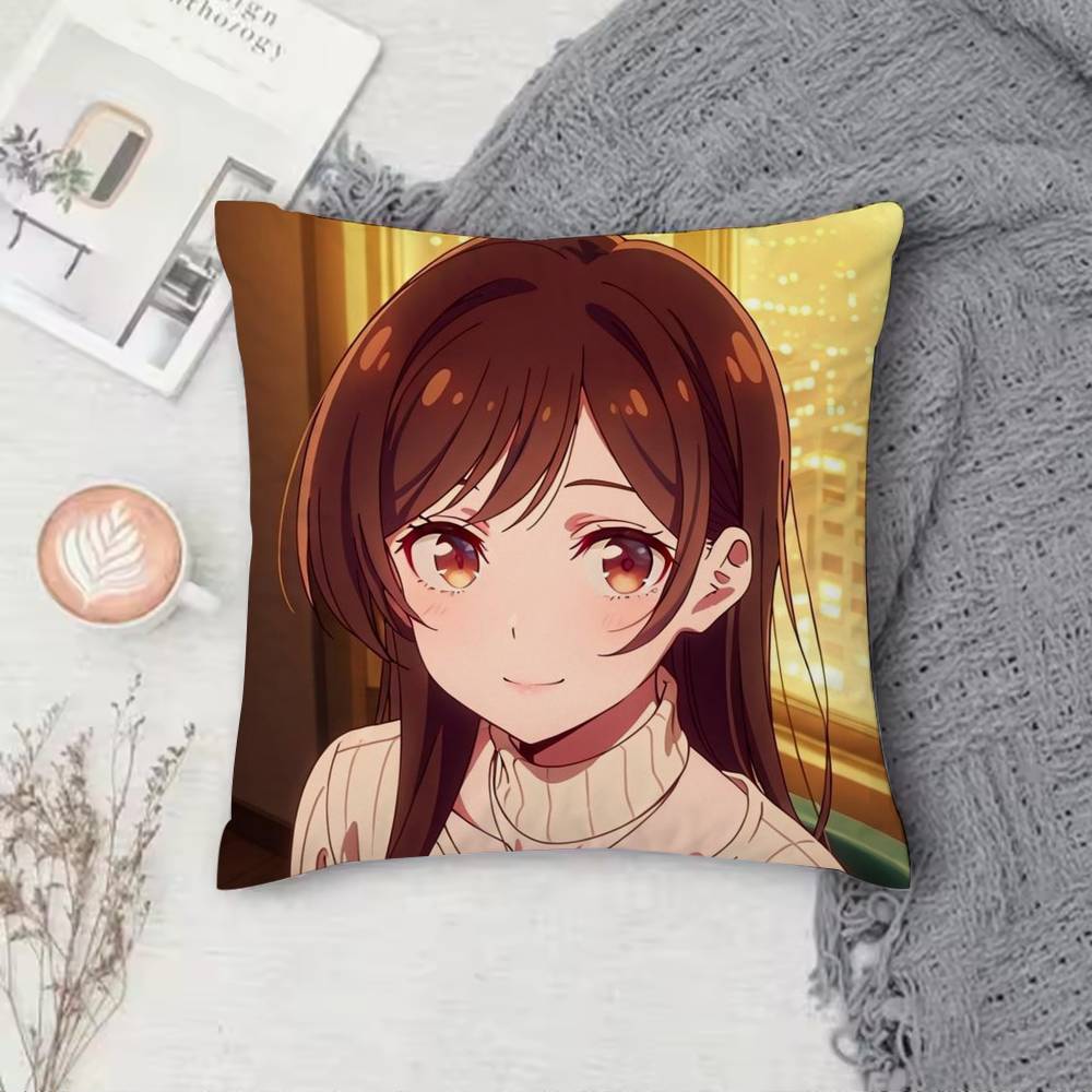 C-Chizuru I-Ichinose Pillow Case Cushion Cover Throw Pillow Case For Car Sofa