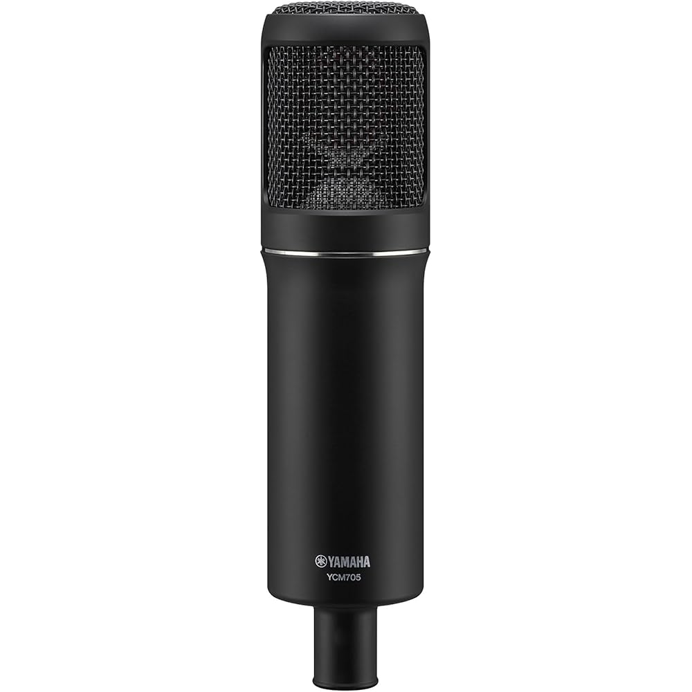 Yamaha YAMAHA YCM705 B Condenser Microphone Cardioid Recording Distribution Home Recording Black