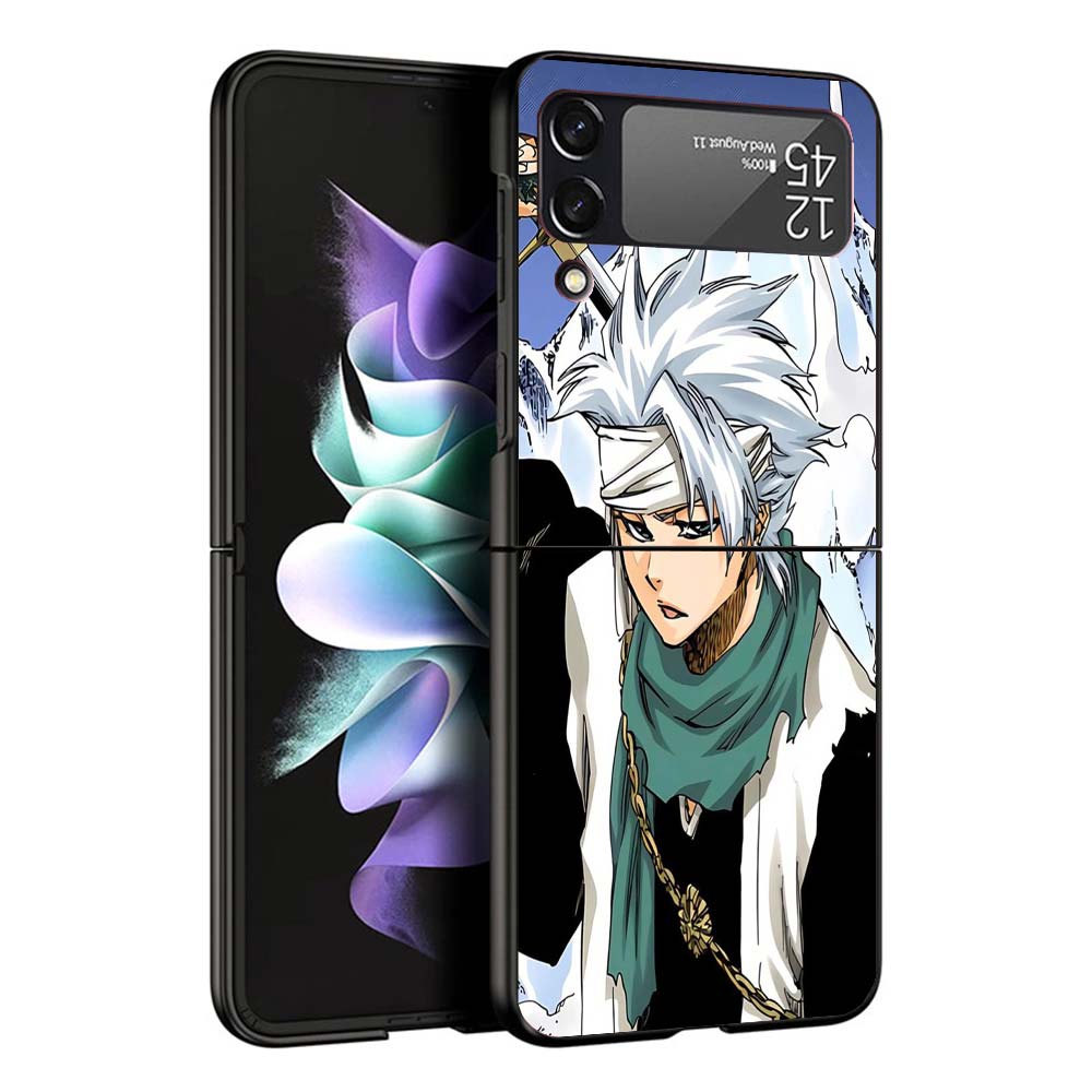 

Bleach Hitsugaya Toushirou Phone Case For Samsung Galaxy Z Flip7 Flip6 5G Flip5 Flip4 Flip3 ZFlip 7 6 3 4 5 Shockproof Back Cove Samsung Z Flip 4