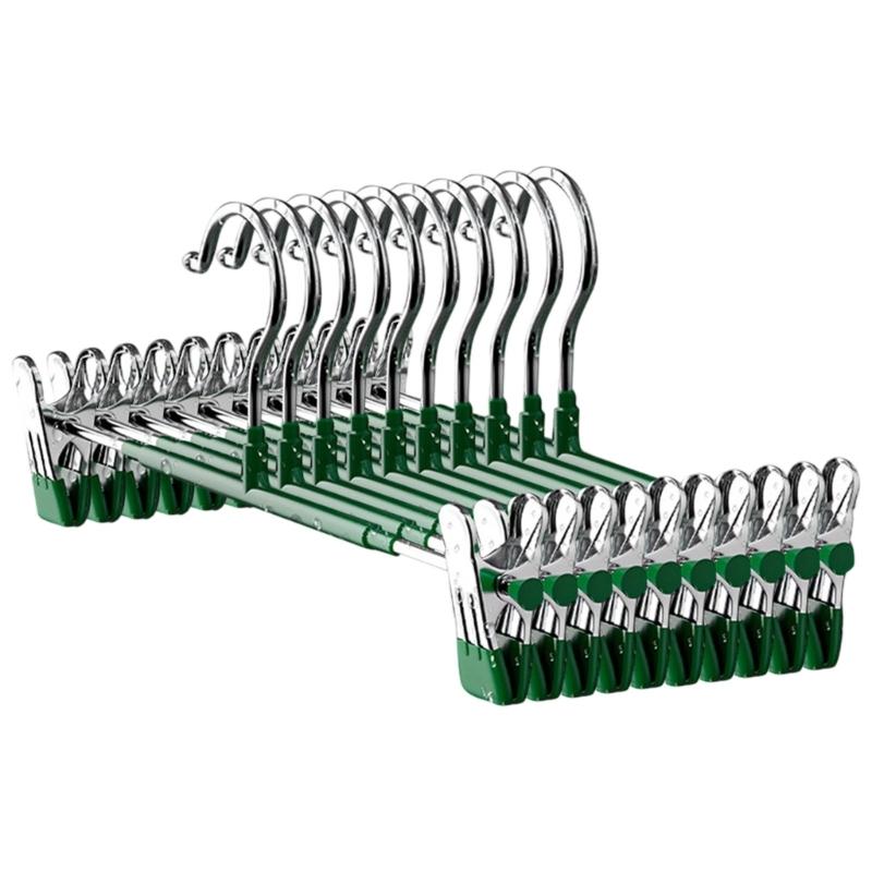 652F Durable Multipurpose Nonslip Garment Hanger With Thickened PVC Coated Arms