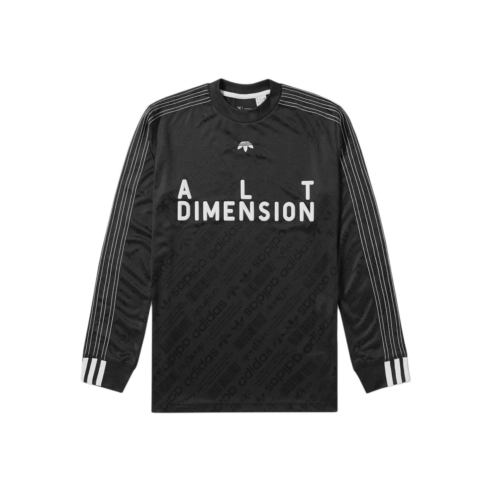 Adidas Originals Alexander Wang Soccer Stripe Crew Neck Long Sleeve T-Shirt Men tops CW0505 S