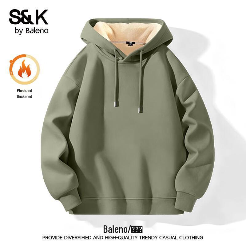 

Baleno Men s S&K Series Fleece Lined Hooded Sweatshirt XL