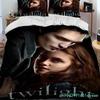 Die Twilight Saga Bettwäsche-Set Einzelbett Twin Full Queen King Size Bettwäsche-Set Vampir-Mädchen Bettbezug Bettwäsche Anzug Geburtstagsgeschenk