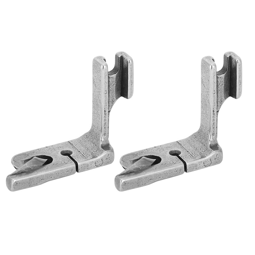 

2 шт. Подрубочная лапка Аксессуары для промышленной швейной машины челночного стежка Плоская подрубочная лапка 316