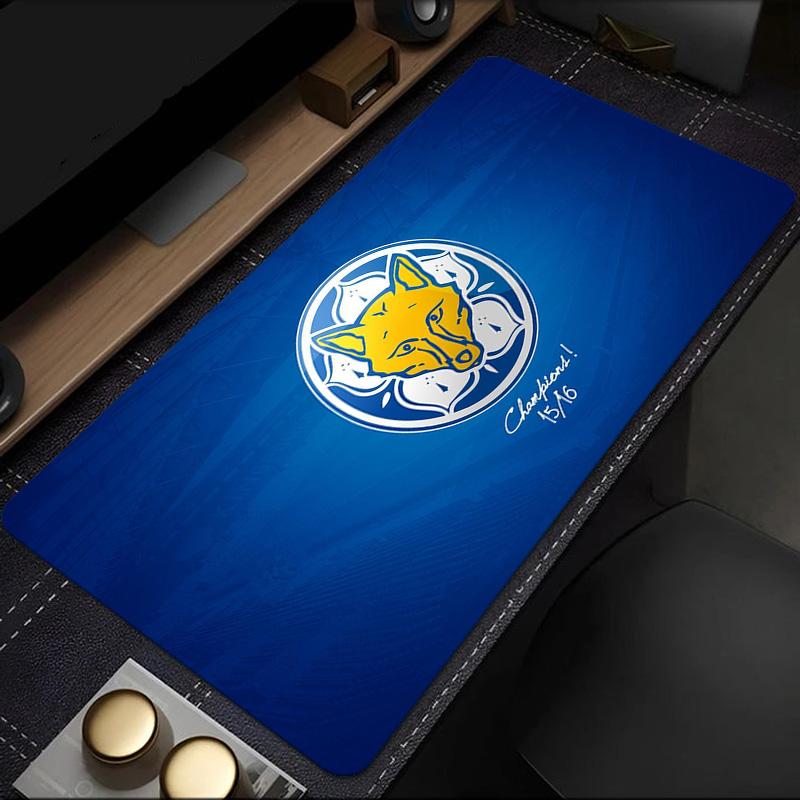 Leicester Football Club Crest Mouse Pad, Rubber Base, Mouse Pad for Gamers and Office Use, Gaming Desk , Easy To Clean Mat Christmas fan gifts