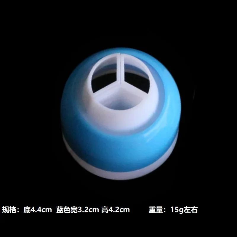 Cake Decor Tool For Cupcake Cookie Baking, 3 Hole 3 Color Tri - Color Cream Coupler