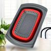 1 PCS Colador de Silicona Plegable - Grado Alimenticio, Escurridor de Verduras Frutas