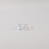 Sky Blue Topaz Gemstone 925 Sterling Silver Topaz Jewelry Proposal Ring For Women CZR-16-14