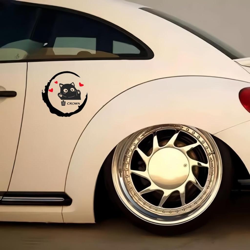 Yaris Cross Yaris Cross (500% Attention Presence) Gas Vent Cover Sticker Rey Comic Cat