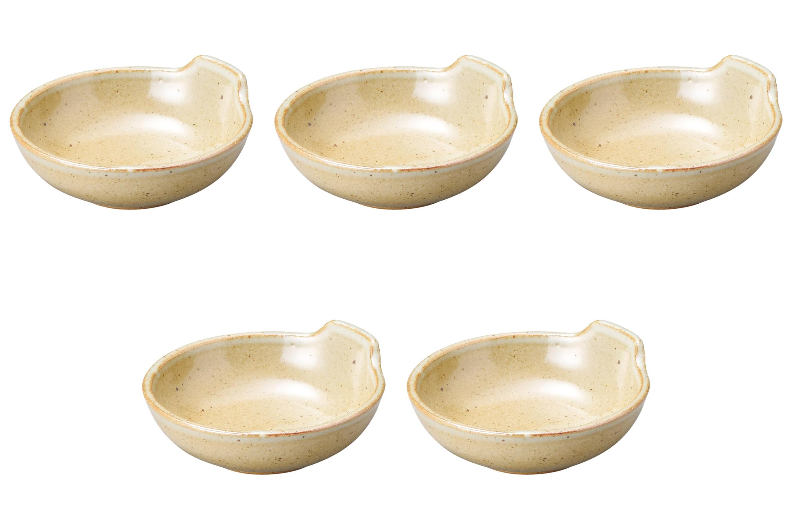 

Set of 5 Anraku Handled Tonburi x Arita Ware Water Drinking Arita Setomonohonpo [12.5 5cm] Cups, Ware,