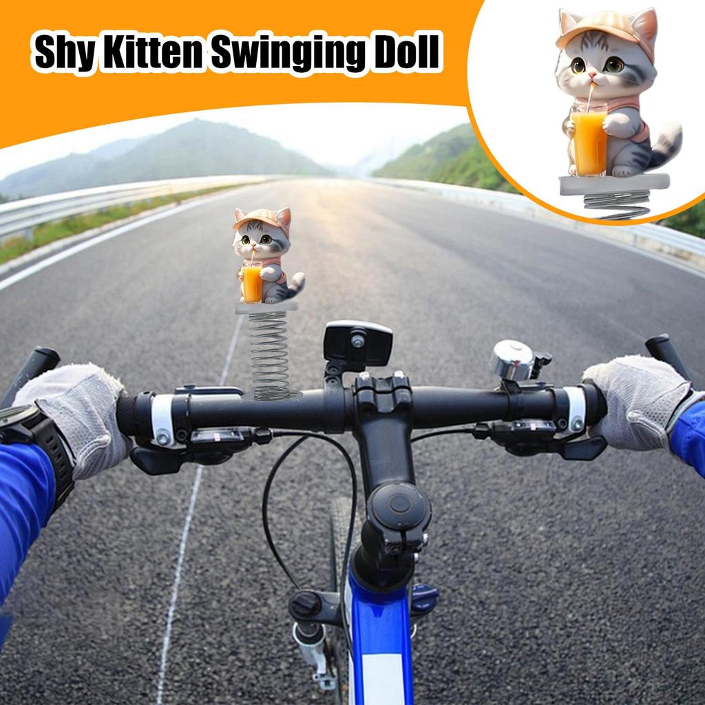 Car Dashboard Figures Auto Interior Figure Decoration 2D Acrylic Auto Interior Decor Cat Shape for Truck RV Desk Nightstand